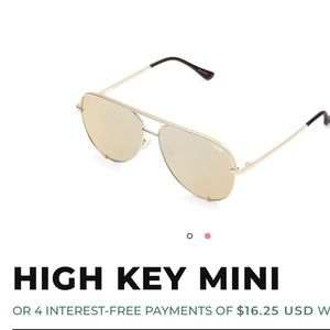 Quay High Key Mini Sunglasses